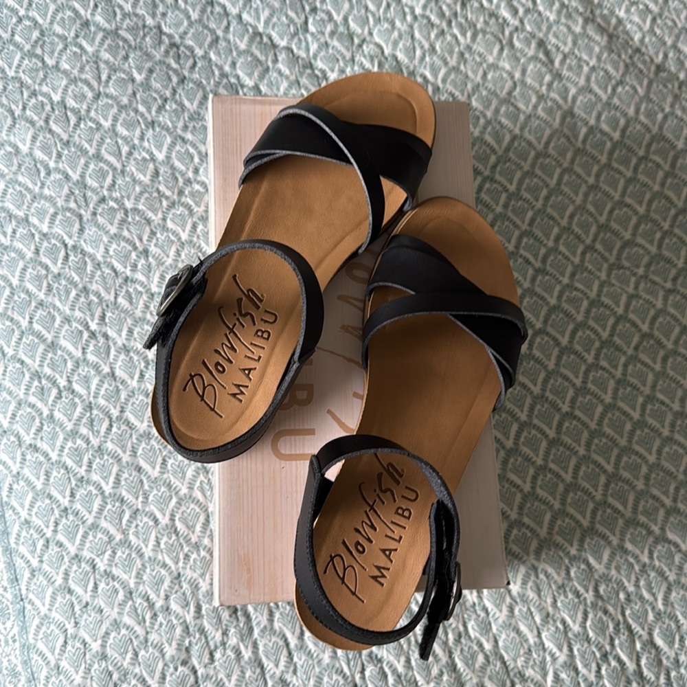 Blowfish Moni Black sandals 9